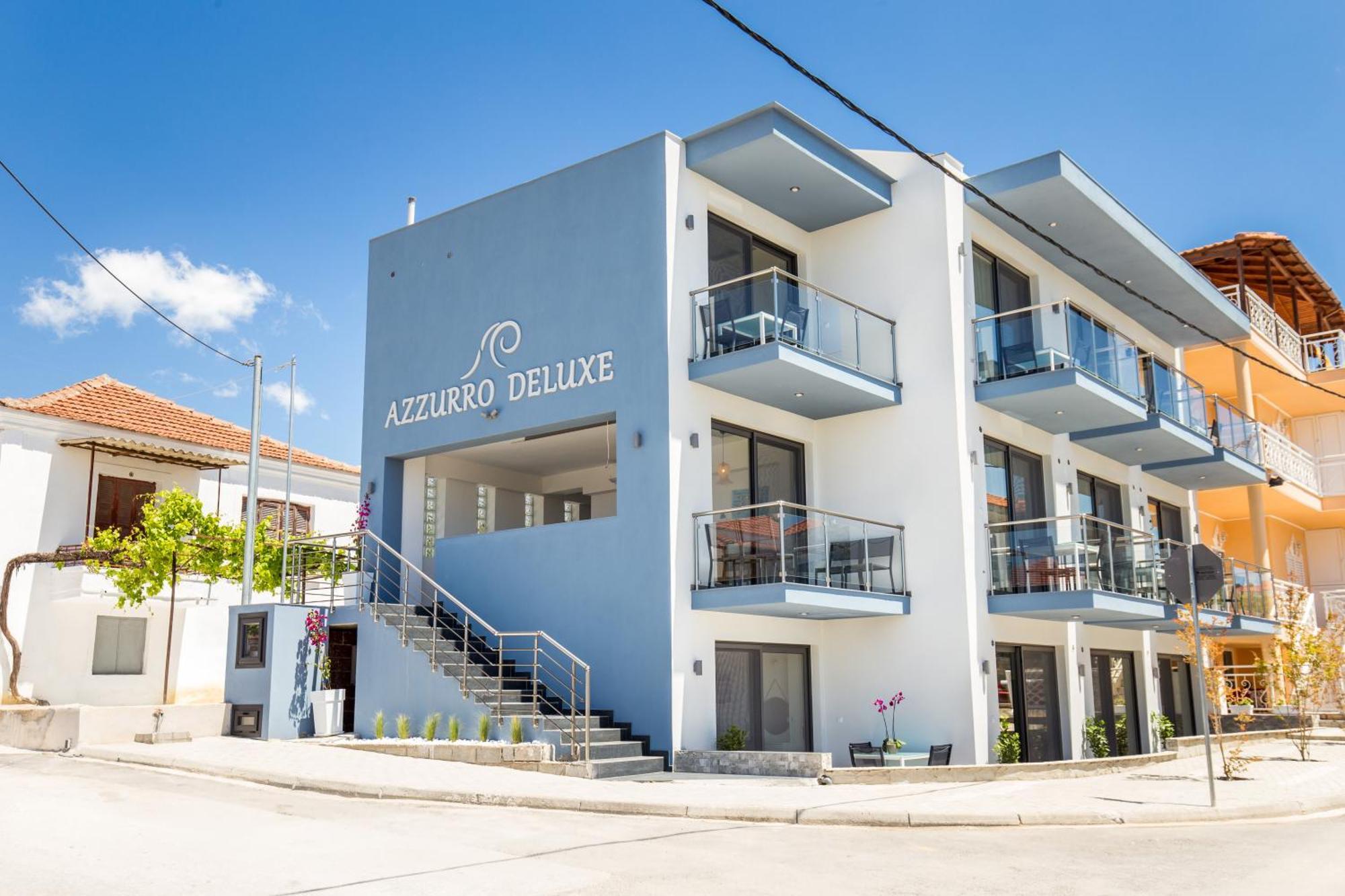Azzurro Deluxe Apartment Limenaria  Bagian luar foto